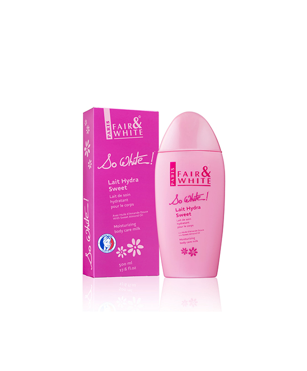 FAIR &amp; WHITE Lait Hydra Sweet | SO WHITE 500 ml