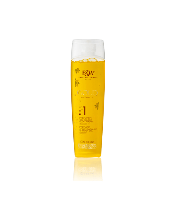 FAIR &amp; WHITE Gel Douche Eclat Argan 400ml | Gold Ultimate
