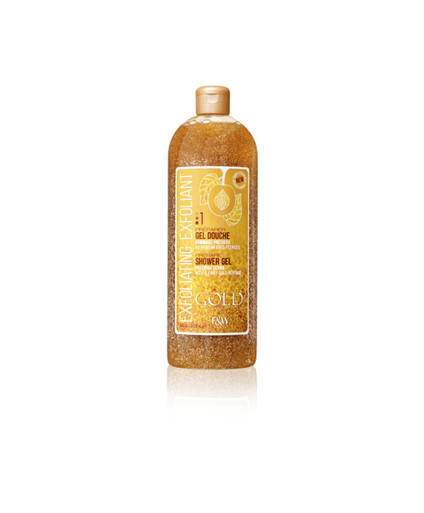 FAIR &amp; WHITE Gel Douche Exfoliant 940ml | Gold Ultimate