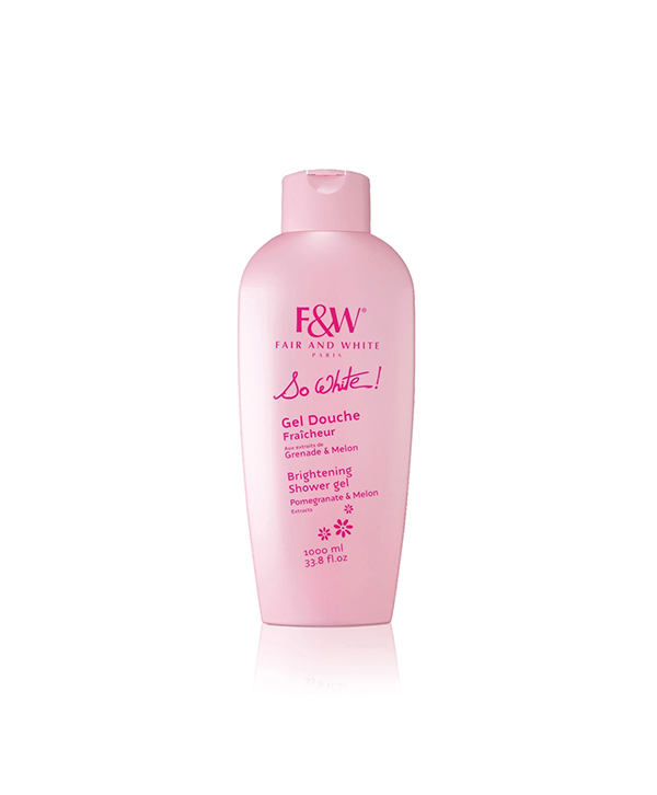 FAIR &amp; WHITE Gel douche fraîche | SO WHITE 1000 ml