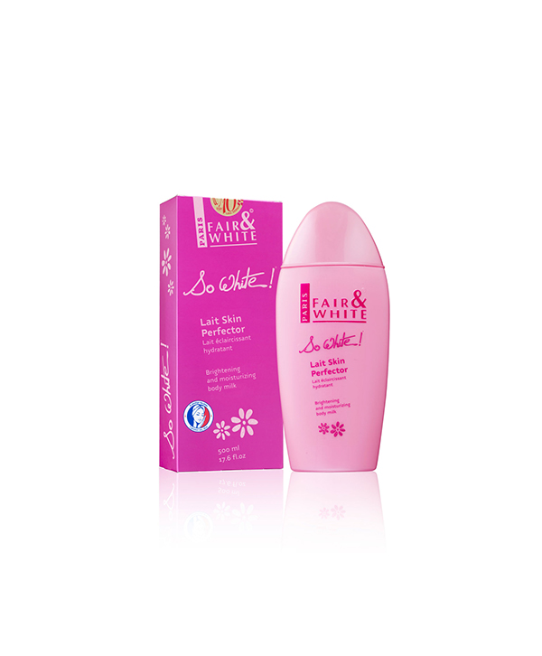 FAIR &amp; WHITE Lait Skin Perfector | SO WHITE 500 ml