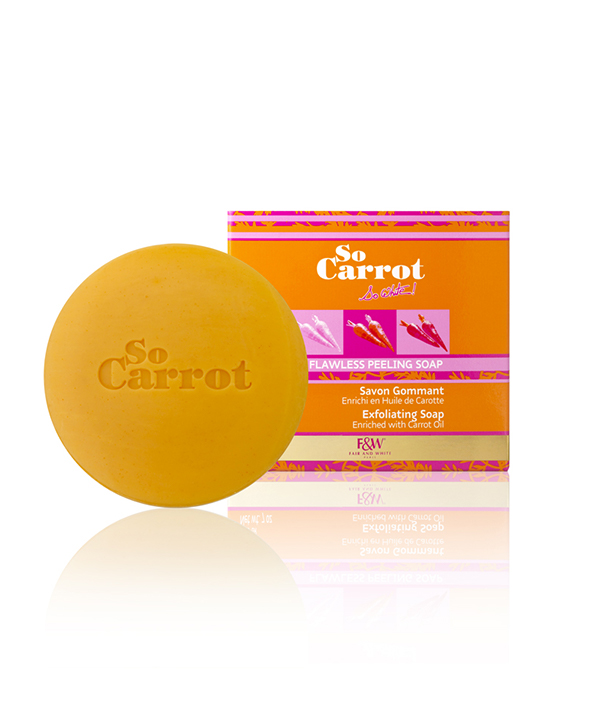FAIR &amp; WHITE Savon Gommant | SO CARROT ! 200g