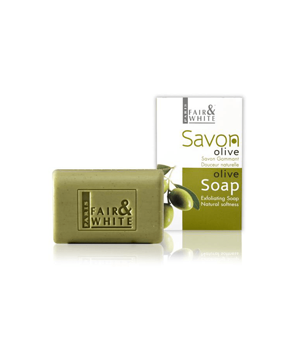 FAIR &amp; WHITE Savon Gommant Douceur Naturelle – Olive 200g | Original