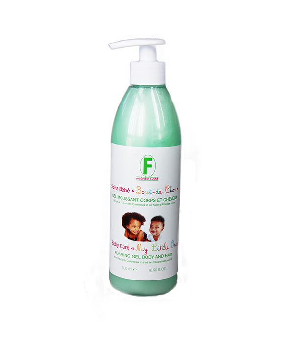 MICHELE CARE Soins bébé “Bout de chou” GEL MOUSSANT CORPS ET CHEVEUX 500ml