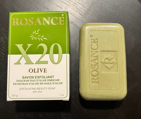 Rosance X20 Savon exfoliant douceur duo d’olive