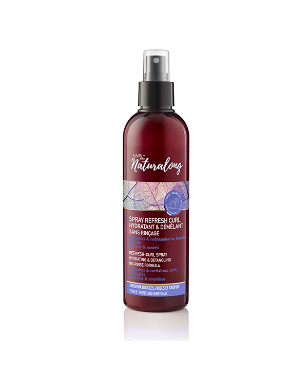 Spray Refresh Curl – Hydratant et Démêlant sans rincage 250ml | Naturalong