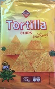 CHIPS TORTILLAS FROMAGE LP -150G