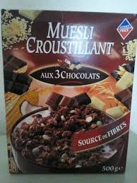 MUESLI  AUX 3 CHOCO LP - 500G