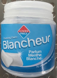 CHEWEEGUM MENTHE BLANCHE LP-98G