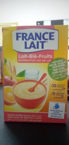 FRANCE LAIT LAIT-BLE-FRUITS 250G