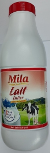 Lait entier MILA btle-1l