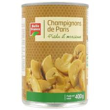 CHAMPIGNONS PIEDS MORCEAUX BF 400G