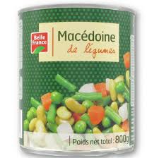 MACÉDOINE DE LÉGUMES BF -800G