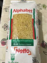 ALPHABET NETTO 500G