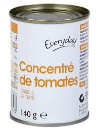 CONCENTRE TOMATE EVD 140G