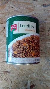 LENTILLES CUISINEES BF-820G