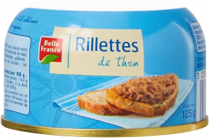 RILLETTES DE THON 125G