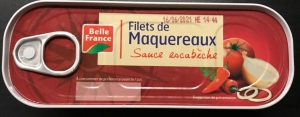FILETS DE MAQUEREAUX ESCABECHE 85G