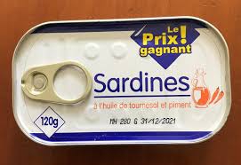 SARDINE HUILE TOURNESOL LPG -120G