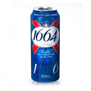 Bière blonde 1664 50cl  cannette