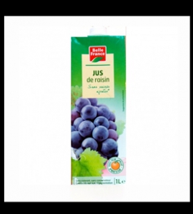 Jus de raisins 100%  BF - 1L