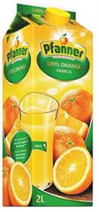 JUS PFANNER ORANGE -2L
