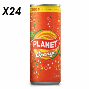 Pack canete PLANET ORANGE 24x 33cl