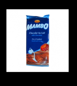 Tablette de Chocolat Mambo - 100g
