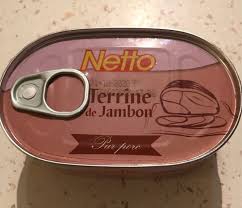 TERRINE DE JAMBON  PUR P NETTO-200G