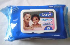 LINGETTES NETTOYANTE NURSY 80PCS