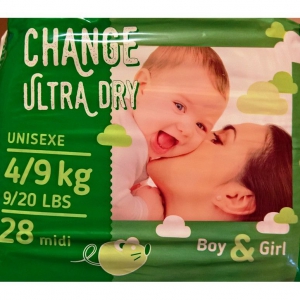 ULTRA DRY NAPPIES 28 PCS 4-9KG