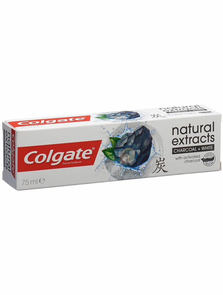 DENTIFRICE COLGATE NATURAL EXTRACTS CHARCOAL AND MINT 75ML
