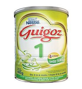 Carton Lait bébé GUIGOZ 1-400 g x12