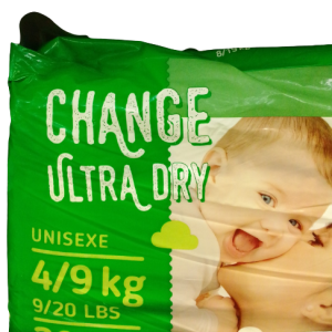COUCHE BEBE CHANGE ULTRA DRY-4-9kg