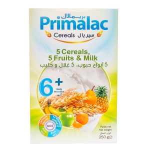 PRIMALAC Céréales, Fruits, Milk- 250 G