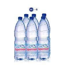 Eau minerale Supermont – Pack 6 X 1,5 l