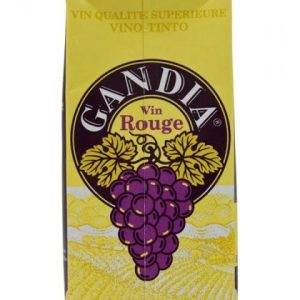 Vin rouge GANDIA – 0,75L