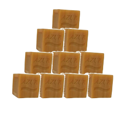 10 morceaux de savons Azur – 400g