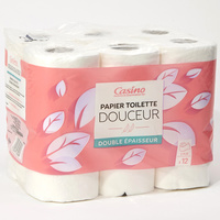 PAPIER TOILETTE DOUCEUR Rouleau de 6