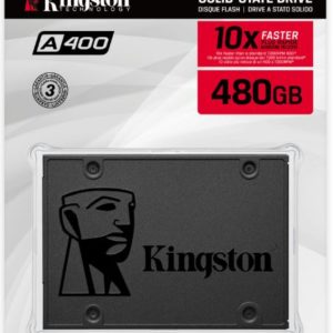 Disque dur interne KINGSTON 480GB SSDNow A400 SATA3 6Gb/s 2.5inch 7mm height /[SA400S37/480G]
