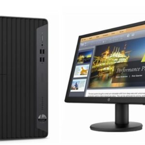Ordinateur HP prodesk 400 G7 MTCore i7-10700 2.9GHz 8C 4GB 1TB 7200 SATAHP P22v G4 LED Monitor/FreeDOS/[9CY18AV]