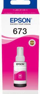 Bouteille d encre Epson T6733 Magenta 70ml / 1900 photos/ L805, L1800[C13T67334A]