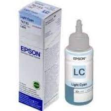 Bouteille d encre Epson T6735 Light Cyan  70ml / 1900 photos/ L805, L1800[C13T67354A]