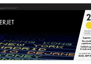 Toner HP Laser 201X Yellow – 2 300 pages[CF402X]