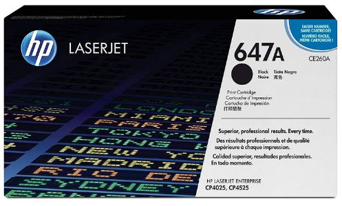 Toner HP Laser 647A 4525N CE260A  Black[CE260A]