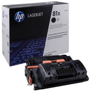 Toner HP Laser 81X High Yield Black Original LaserJet Toner[CF281X.]