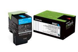 Toner Lexmark 808C Cyan 80C80C0[80C80C0]