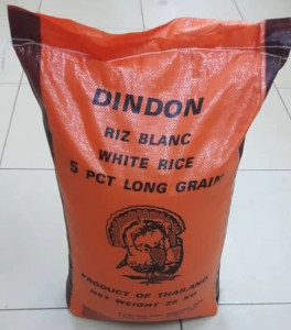 RIZ Blanc Long Grain DINDON - 25KG