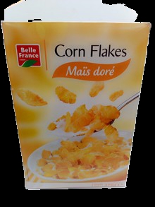 CORN FLAKES DE MAIS DORES BF 375G