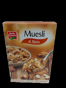 CORN FLAKES MUESLI  AUX 4 NOIX 500G